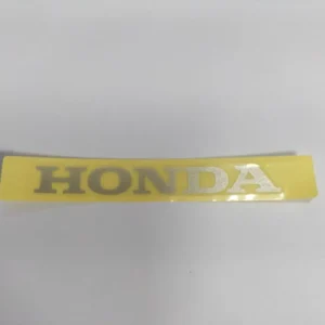 Decal, Honda 80mm, Silver, (no background)