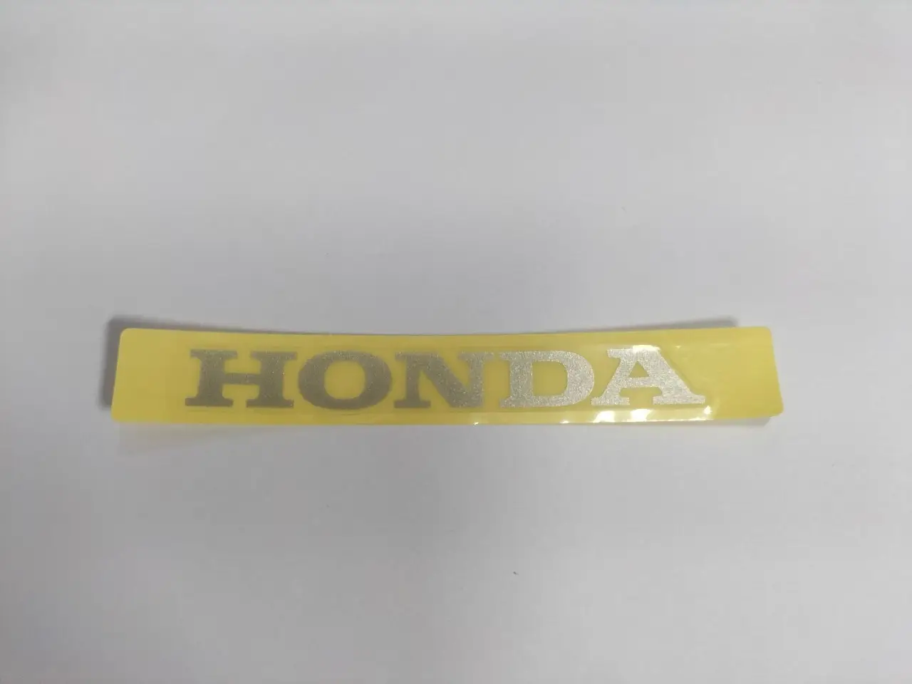 Decal, Honda 80mm, Silver, (no background)
