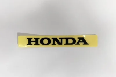Decal, Honda 80mm, Black, (no background)