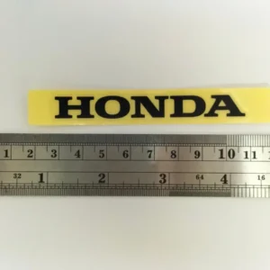 Decal, Honda 80mm, Black, (no background)