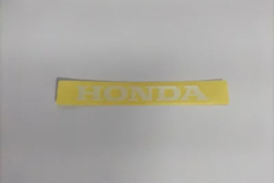 Decal, Honda 80mm, White, (no background)