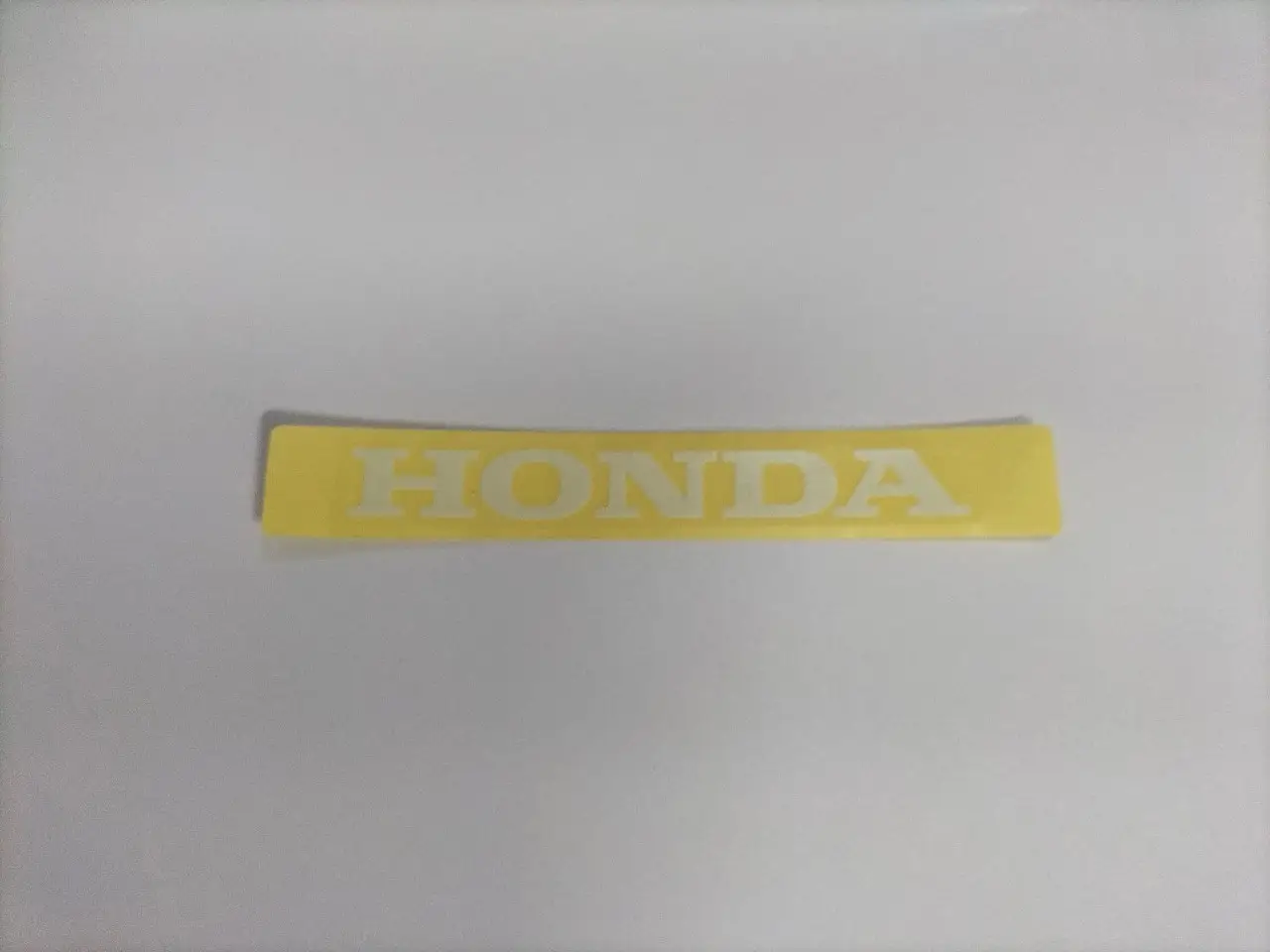 Decal, Honda 80mm, White, (no background)