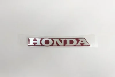 Decal, Honda 80mm, Red/White
