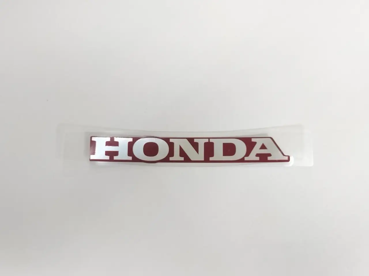 Decal, Honda 80mm, Red/White