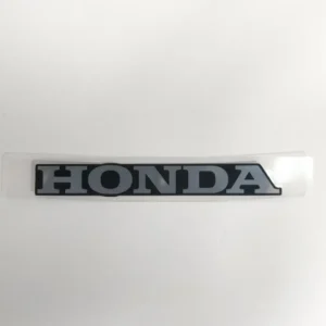 Decal, Honda 80mm, Black/Silver Grey
