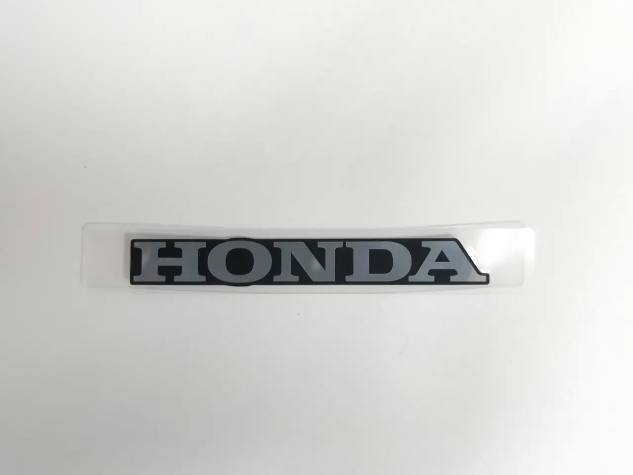 Decal, Honda 80mm, Black/Silver Grey