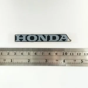 Decal, Honda 80mm, Black/Silver Grey