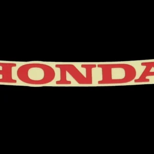 Decal, Honda, 70mm, Red, (no background)