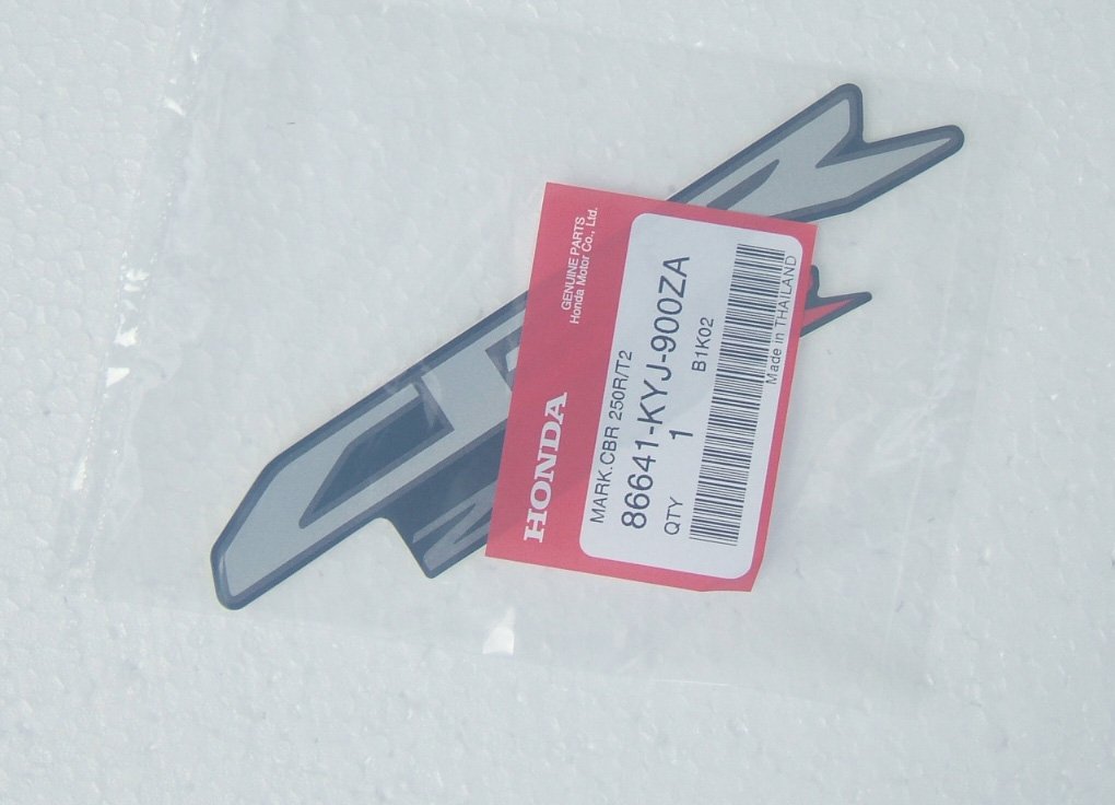 Decal, CBR250R, Silver/Black, CBR250R