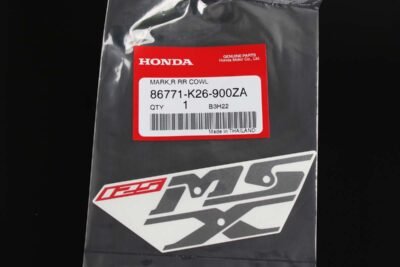 Decal, Rear Cowl MSX125 Grom, Type 2, Pearl Himalayas White Scheme