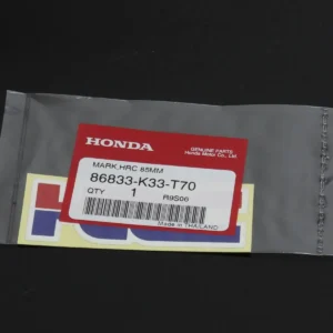 Genuine HRC sticker (85mm)