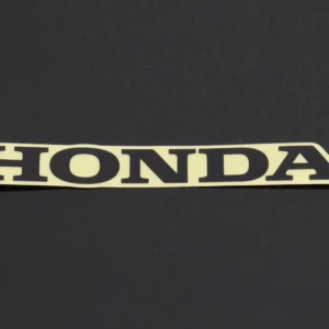 Decal, Honda 110mm, T2, Black, (no background)