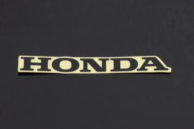 Decal, Honda 110mm, T2, Black, (no background)