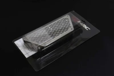 Radiator Cover, Gray, Honda Grom MSX125 SF (CLEAROUT)