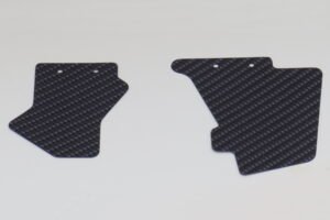 Radiator Shroud, Pair, Carbon, NSR250