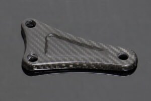 Exhaust Hanger Stay Right, Carbon, RGV250 VJ22