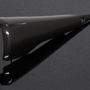 Exhaust Guard, Carbon, Rear, CBR250R