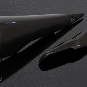 Set, Exhaust Guard, Carbon, Front, CBR250R
