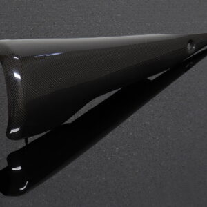 Set, Exhaust Guard, Carbon, Front, CBR250R