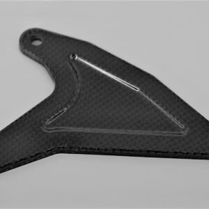 Heel Guard, Carbon, Left, Replacement, Ninja 400