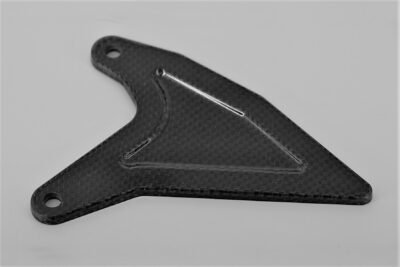 Heel Guard, Carbon, Left, Replacement, Ninja 400