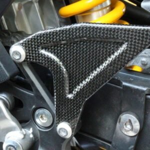 Heel Guard, Carbon, Left, Replacement, Ninja 400