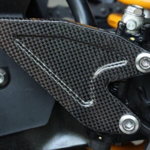 Heel Guard, Carbon, Right, Replacement, Ninja 400