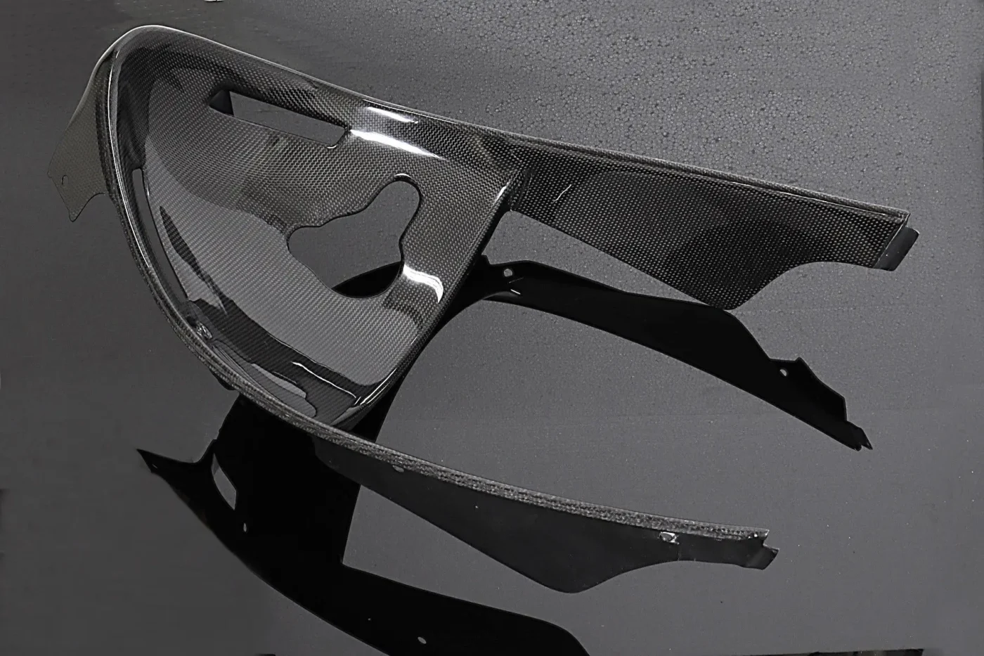 Inner Cowling, Carbon, Stock Shape, RGV250 VJ22