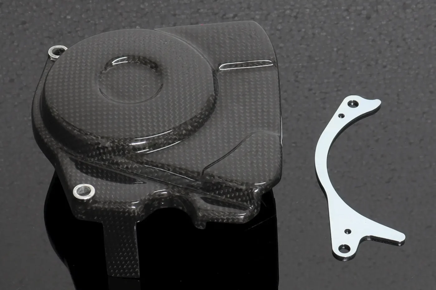 Sprocket Cover, Carbon, JC22 NSR125
