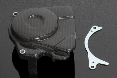 Sprocket Cover, Carbon, JC22 NSR125