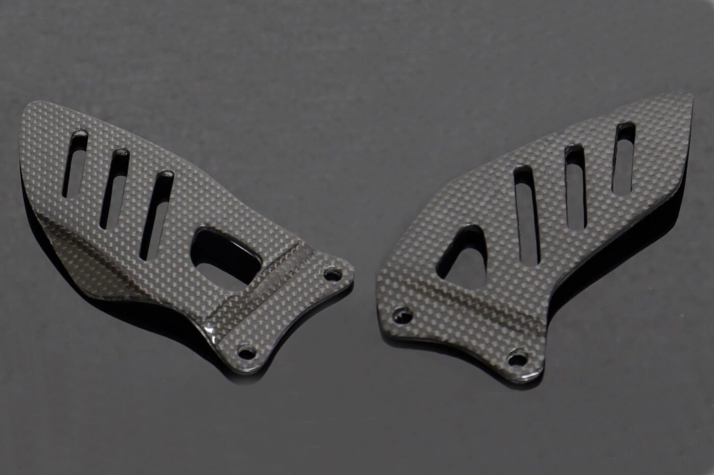 Heel Guard, Pair, Carbon, Suzuki GSX-R1000 K5-K8