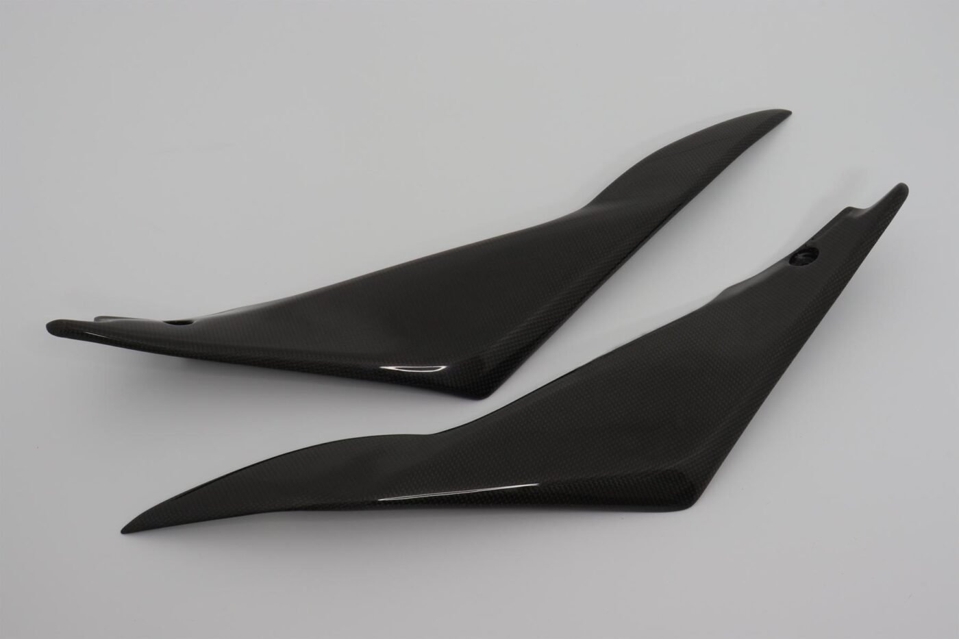 Tank In-Fill Panels Pair, Carbon, Suzuki GSX-R1000 K5-K6