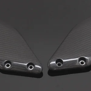 Heel Guard, Carbon, Pair, Honda JC22 NSR125