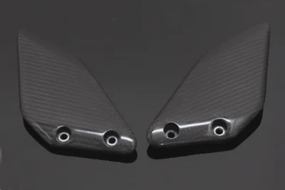 Heel Guard, Carbon, Pair, Honda JC22 NSR125