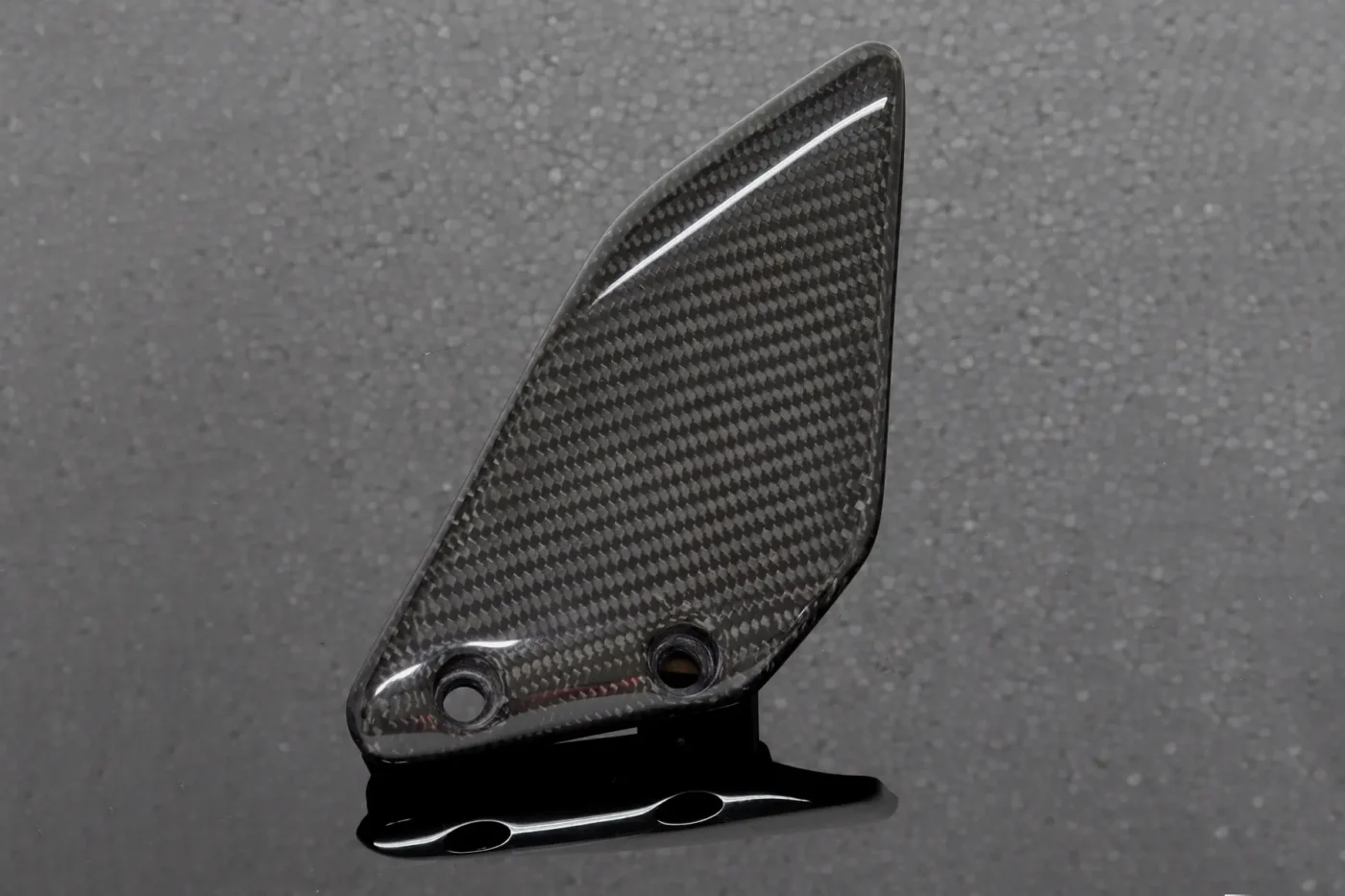 Heel Guard, Carbon, Left, Honda JC22 NSR125