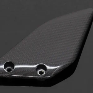 Heel Guard, Carbon, Left, Honda JC22 NSR125