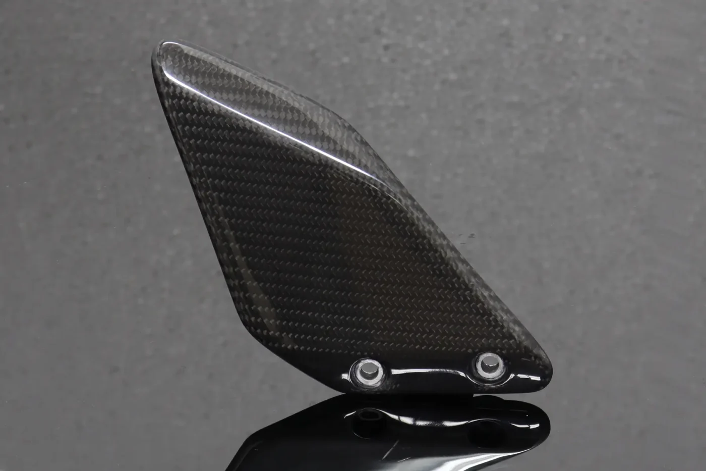 Heel Guard, Carbon, Right, Honda JC22 NSR125