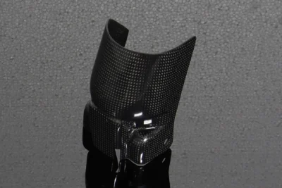 Rear Shock Guard, Carbon, KRR150ZX