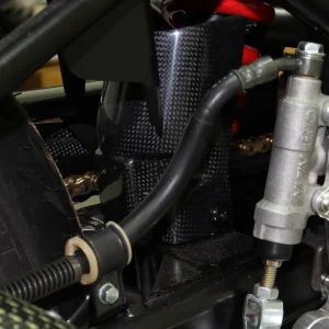 Rear Shock Guard, Carbon, KRR150ZX