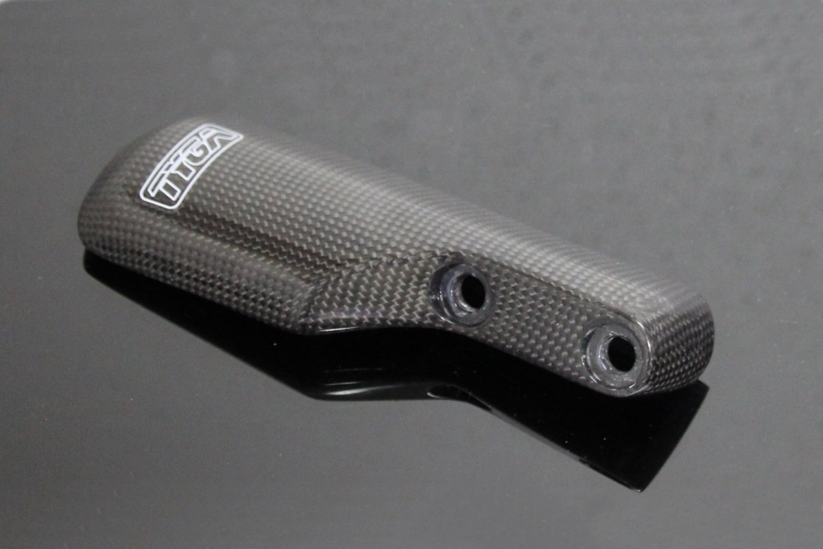 Fork Guard, Carbon, Right, Monkey 125