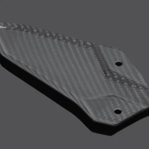 Heel Guard, Carbon, Pair, OEM Replacement, Ninja ZX-4R(R)