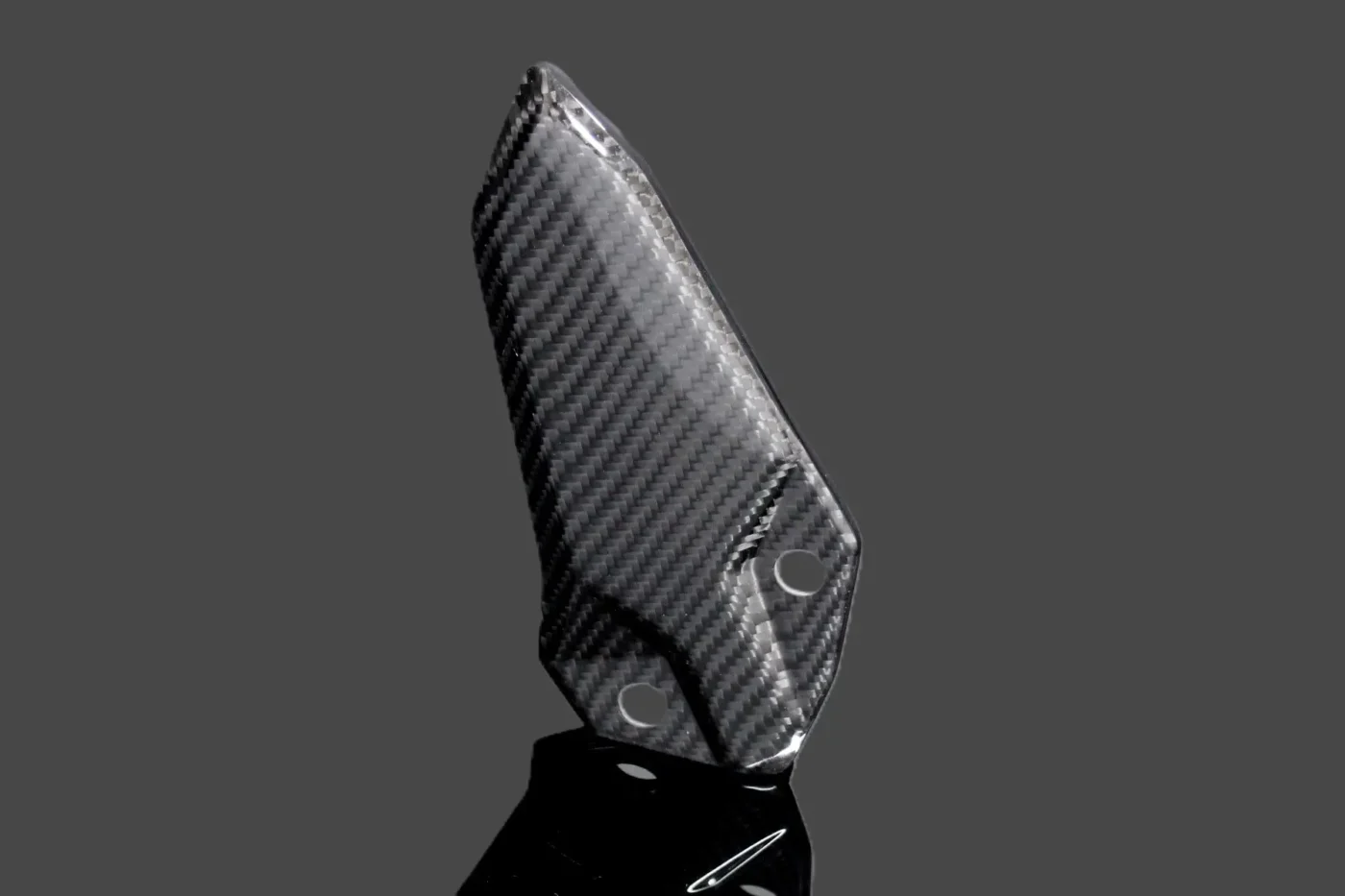 Heel Guard, Carbon, Right, OEM Replacement, Ninja ZX-4R(R)