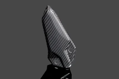 Heel Guard, Carbon, Right, OEM Replacement, Ninja ZX-4R(R)