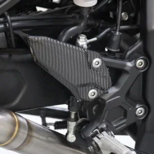 Heel Guard, Carbon, Right, OEM Replacement, Ninja ZX-4R(R)