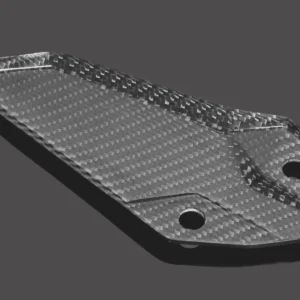 Heel Guard, Carbon, Right, OEM Replacement, Ninja ZX-4R(R)