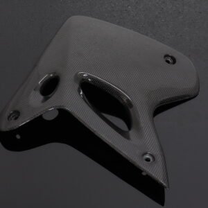 Radiator Shroud, Right, Carbon,KSR110