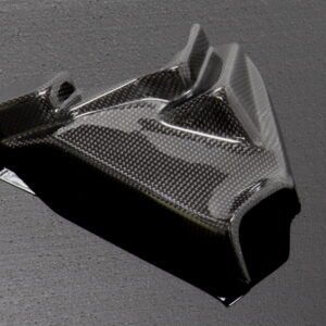 Headstock/Ignition Lock Covers, Carbon, 1985-2007 V-Max
