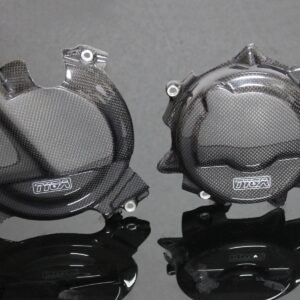 Engine Covers, Carbon, Pair, Ninja 400/500