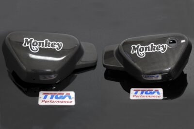 Side Cover, Carbon, Pair, Monkey 125 (2018-2024)