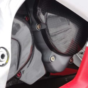 Sprocket Cover, Carbon, Aprilia RS-125